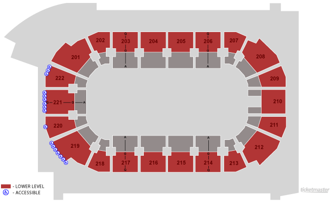 The Seating at Covelli Center